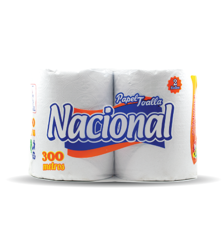 NACIONAL Papel Higienico 30 mtrs 1Paq x 6Rollos - LATRINA COVER