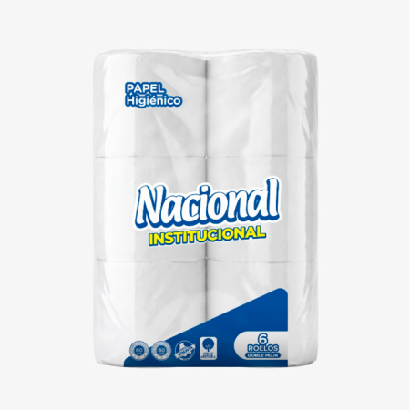NACIONAL Papel Higienico Classic Doble Hoja x 6 Rollos
